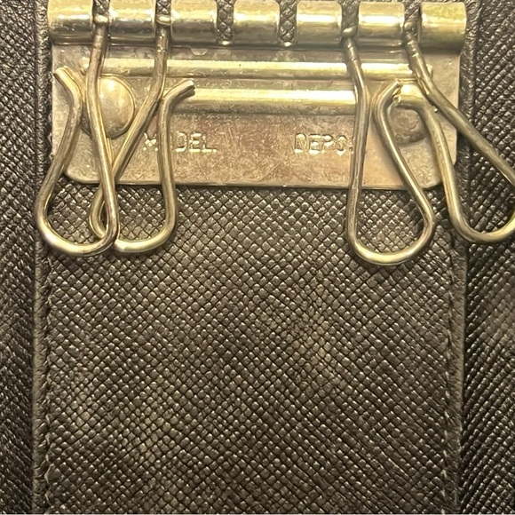 👝 Prada Nylon & Leather Wallet with Key Holder – Black | Made in Italy - Picture 7 of 12